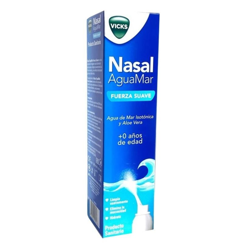 VICKS NASAL AGUAMAR FUERZA SUAVE 120ML