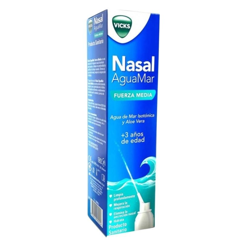VICKS NASAL AGUAMAR FUERZA MEDIA 120ML