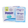 DODOT AQUA PURE TOALLITAS 144 U (0% PLÁSTICO)