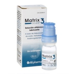 Brill Pharma Matrix Ocular 3 - Solución Oftálmica Lubricante 10 Ml