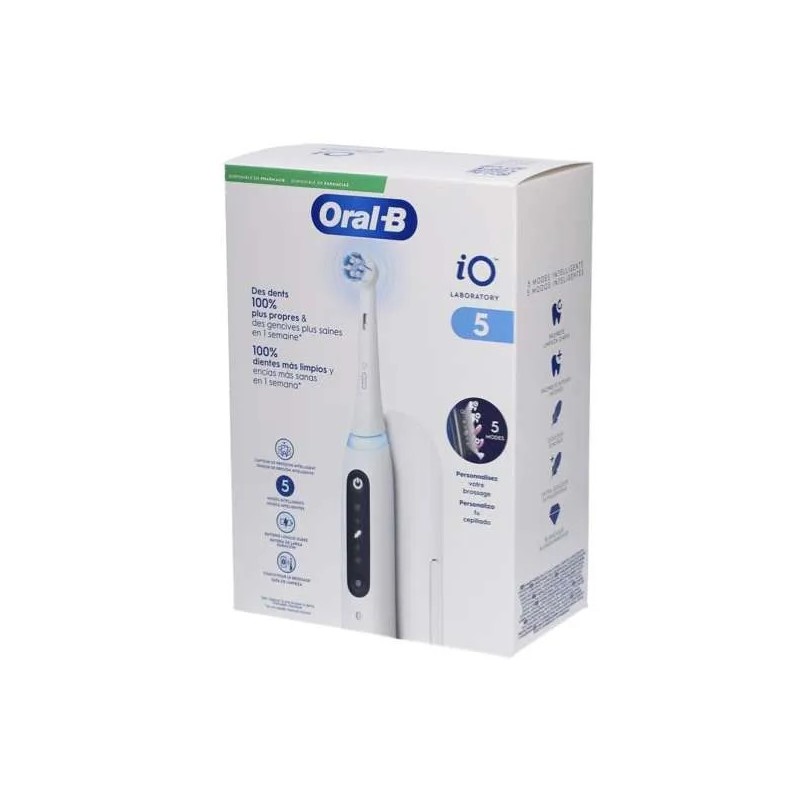 CEPILLO DENTAL ELECTRICO ORAL-B IO5 LABORATORY +3 RECAMBIOS + 1 FUNDA + 1 PASTA ADVANCED PROTECTION