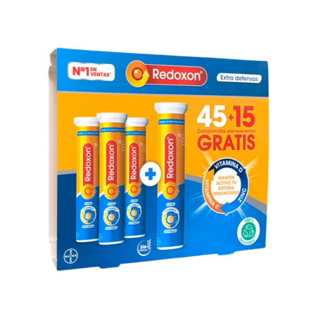 BAYER REDOXON EXTRA 45+15 COMPRIMIDOS EFERVESCENTES