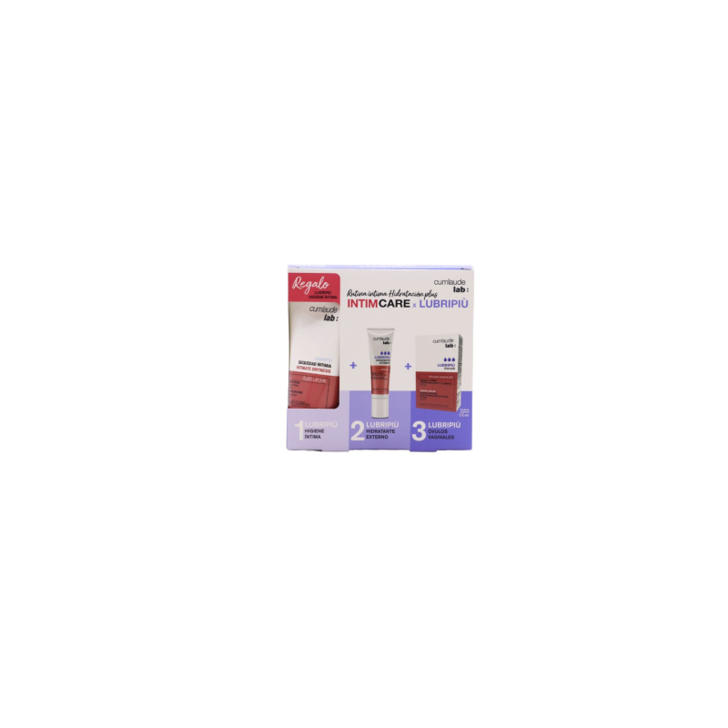 CUMLAUDE LAB: INTIMCARE RUTINA INTIMA LUPRIPIÚ (HIDRATANTE EXTERNO + OVULOS + GEL INTIMO REGALO)