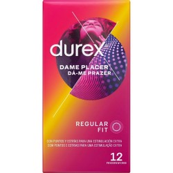 DUREX DAME PLACER PRESERVATIVOS 12 UNID