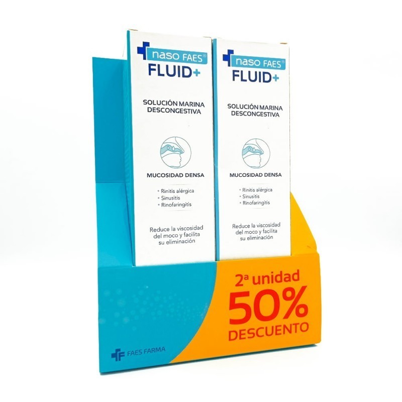 NASO FAES FLUID DUPLO 2X125 ML (2ª UNID 50% DTO)