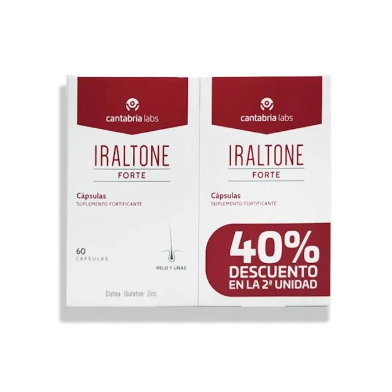 IRALTONE FORTE DUPLO 60 CAPS 2º UNIDAD 40 % DTO.