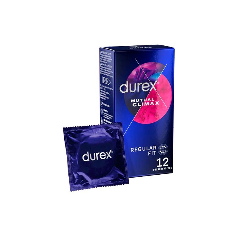 DUREX PRESERVATIVOS MUTUAL CLIMAX 12 UNIDADES