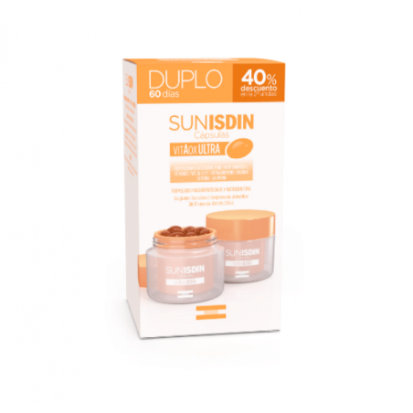 ISDIN SUNISDIN ULTRA DUPLO 60 CAPS 2ª UND 40% DTO