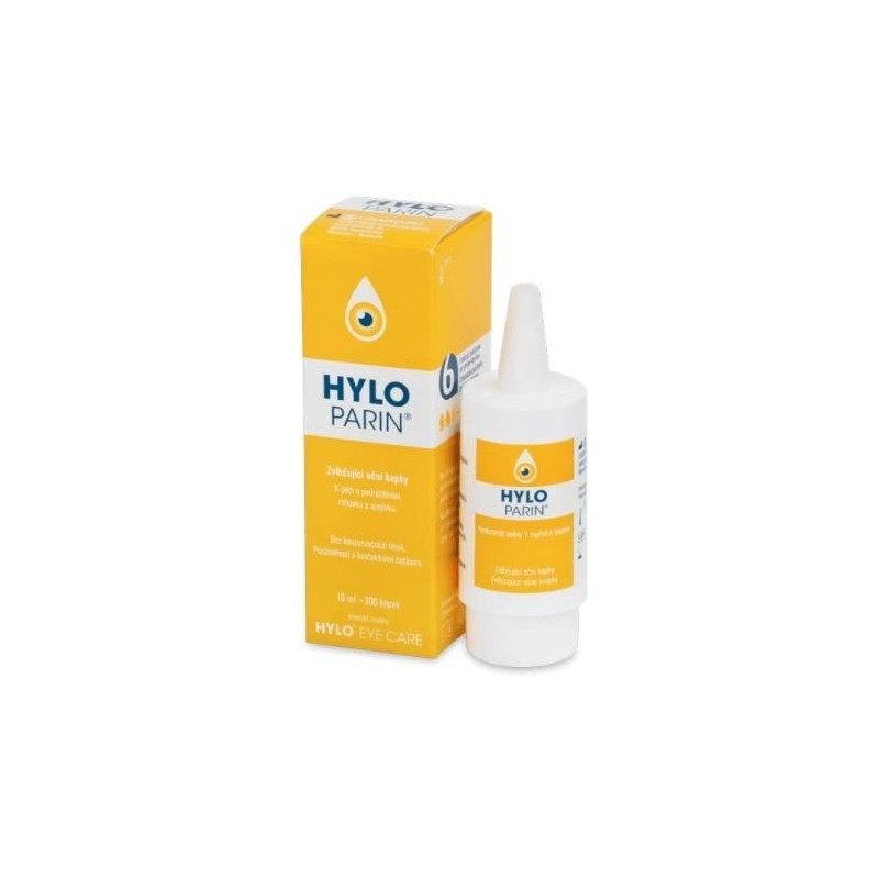 Brill Pharma Colirio Lubricante HYLO PARIN 10 ML para Humectación Ocular y Cuidado de Ojos Irritados