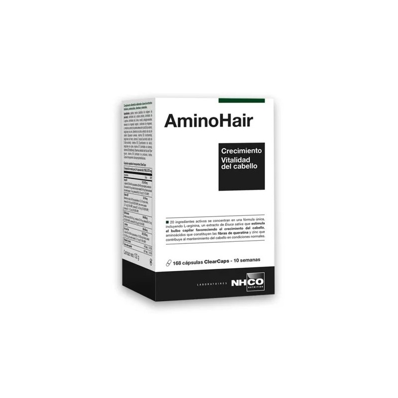 NHCO AMINOHAIR CRECIMIENTO VITALIDAD CABELLO 168 CAPS