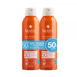 RILASTIL SUN SYSTEM SPRAY TOQUE SECO SPF50 DUPLO 2 X 200 ML 50% DTO 2ª UND
