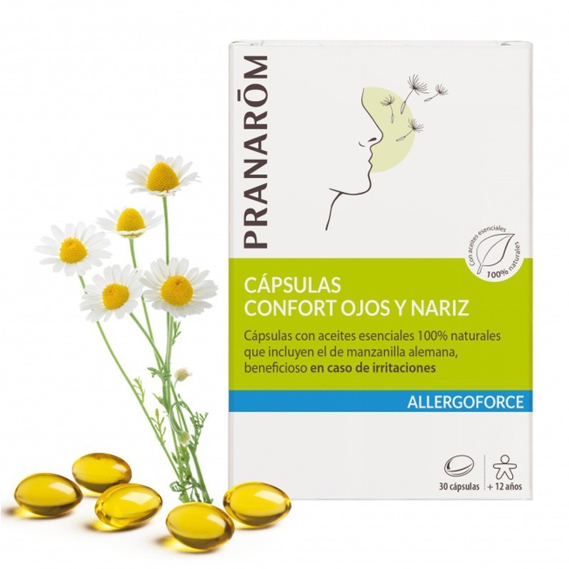 Pranarôm Allergoforce Comfort Ojos y Nariz 30 Cápsulas
