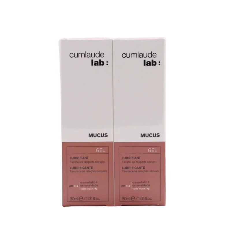 CUMLAUDE LAB: MUCUS GEL LUBRICANTE VAGINAL DUPLO 2 X 30 ML 2ª UND 25% DTO