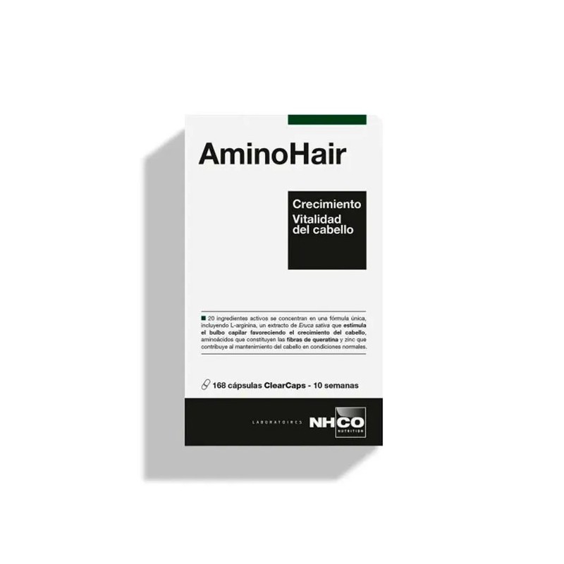 NHCO AMINOHAIR CRECIMIENTO VITALIDAD CABELLO 168 CAPS