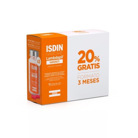 ISDIN HAIRCARE LABDAPIL HAIRDENSITY DUPLO 180 CAPS 20% GRATIS