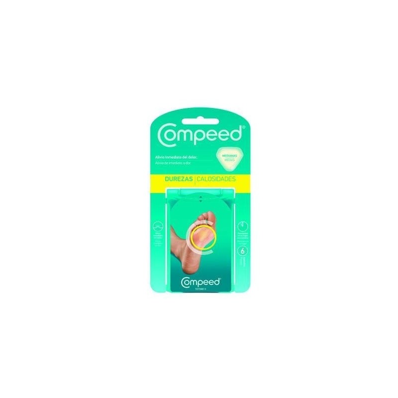Compeed Protección Durezas 6 Unidades