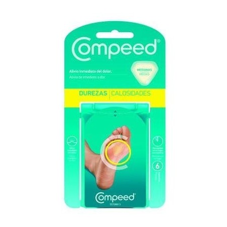Compeed Protección Durezas 6 Unidades