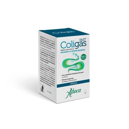 Coligas Fast 30 Caps - Alivio Rápido para una Digestión Saludable - Aboca