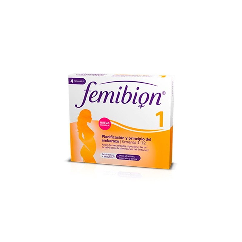Femibion 1 28 Comprimidos para el Cuidado del Embarazo