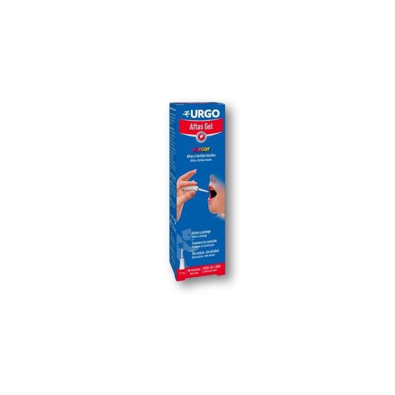Gel Urgo Aftas Junior - Tratamiento para Heridas en la Boca
