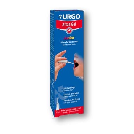Gel Urgo Aftas Junior - Tratamiento para Heridas en la Boca