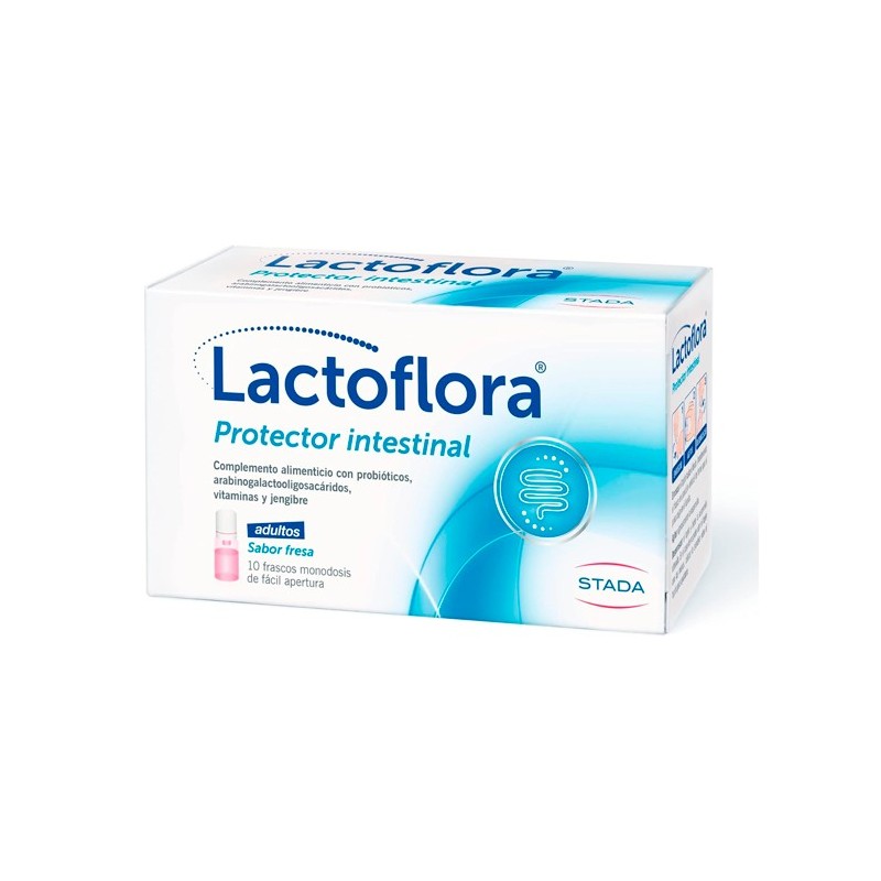 Stada LACTOFLORA PROTECTOR INTESTINAL ADULTO 10 VIALES