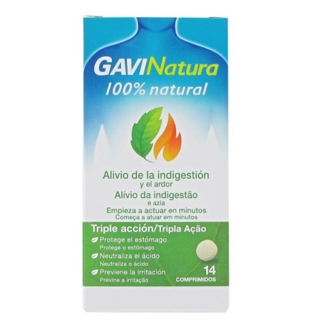 Reckitt Benckiser GAVINATURA ALIVIO DIGESTIÓN Y ARDOR 14 COMP. - Producto Natural
