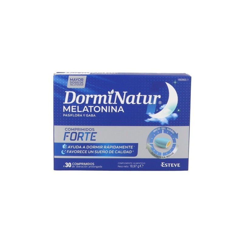 Esteve DORMINATUR MELATONINA REGULACION SUEÑO 30 COMP - Favorece Descanso Reparador