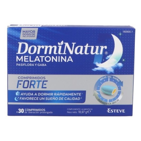 Esteve DORMINATUR MELATONINA REGULACION SUEÑO 30 COMP - Favorece Descanso Reparador