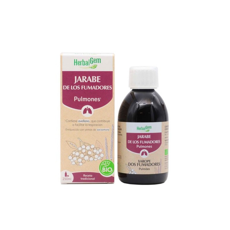 HERBALGEM JARABE DE LOS FUMADORES 250 ML