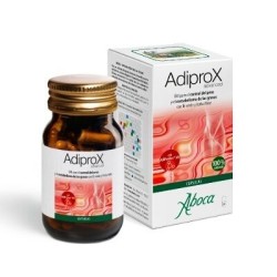 Aboca Adiprox Advanced 50 Caps - Control de Peso Efectivo - Metabolismo de Grasas - Té Verde y Uva