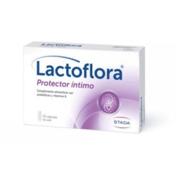 Stada LACTOFLORA PROTECTOR INTIMO 20 CAPSULAS - Restablece y Mantiene el Bienestar íntimo Femenino