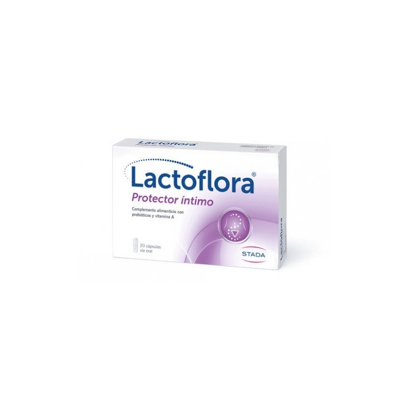 Stada LACTOFLORA PROTECTOR INTIMO 20 CAPSULAS - Restablece y Mantiene el Bienestar íntimo Femenino