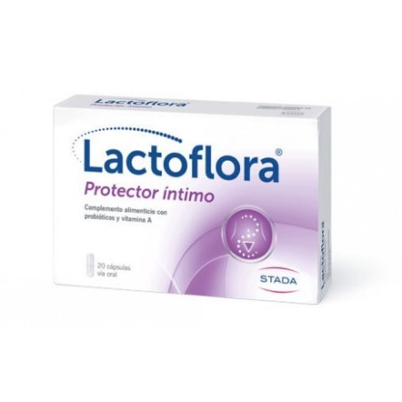 Stada LACTOFLORA PROTECTOR INTIMO 20 CAPSULAS - Restablece y Mantiene el Bienestar íntimo Femenino