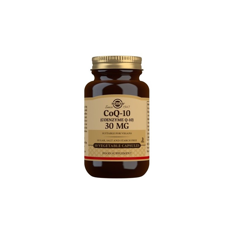Nestlé - Coenzima Coq10 30mg - Suplemento Energético Vegano - 30 Cápsulas