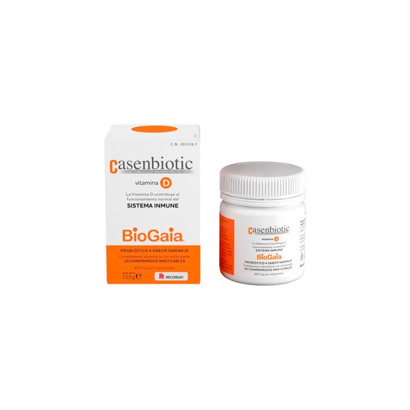 CASENBIOTIC VITAMINA D 30 COMPRIMIDOS MASTICABLES