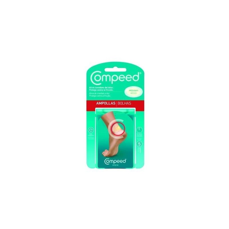 COMPEED AMPOLLAS HIDROCOLOIDE T- MED 5 UNID