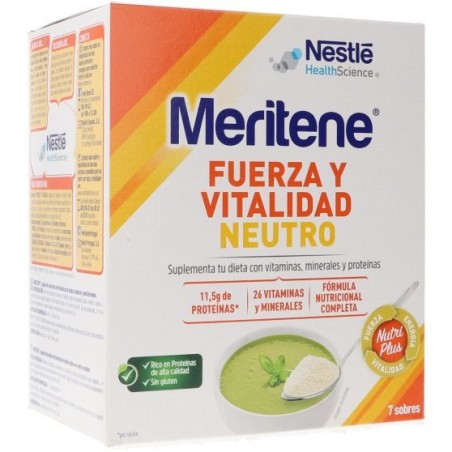 Nestlé MERITENE NEUTRO AL PLATO 50 G 7 SOBRES NEUTRO - Nutricional