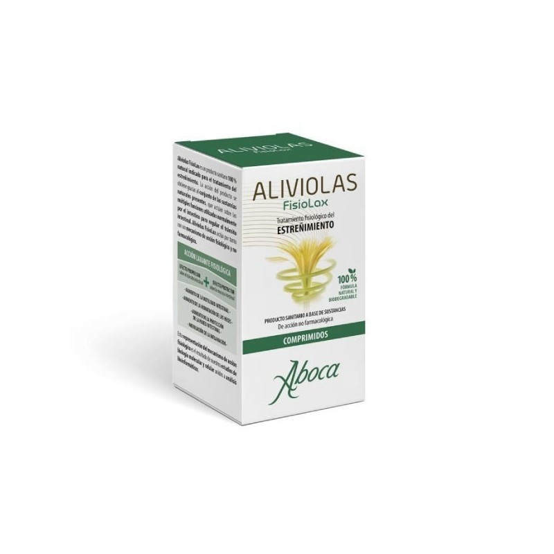 ABOCA ALIVIOLAS FISIOLAX 90 COMPRIMIDOS - Alivio Natural - Mejora la Digestión