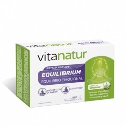Faes Farma VITANATUR EQUILIBRIUM 60 COMPRIMIDOS - Extracto de Azafrán - Rodiola - Triptófano - Cromo - Vitaminas B - Magnesio