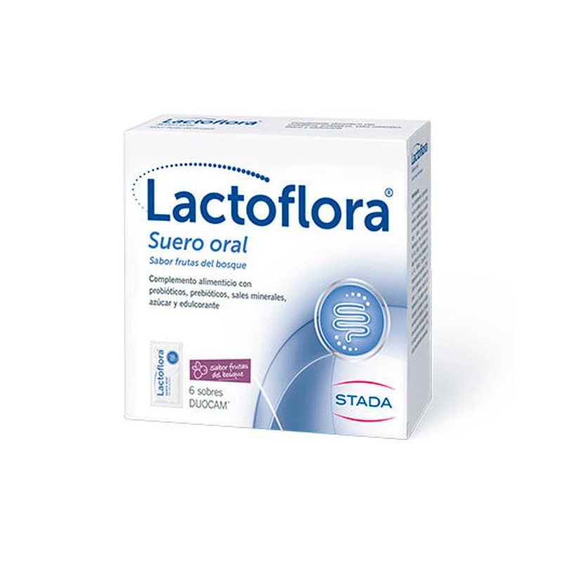 Stada LACTOFLORA SUERO ORAL DUOCAM SABOR FRUTAS DEL BOSQUE