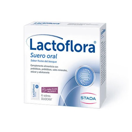 Stada LACTOFLORA SUERO ORAL DUOCAM SABOR FRUTAS DEL BOSQUE