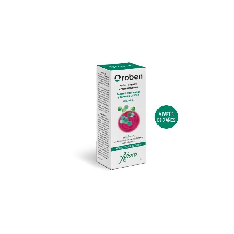Oroben Gel ABOCA 15 Ml - Tratamiento Natural para Piel Sensible