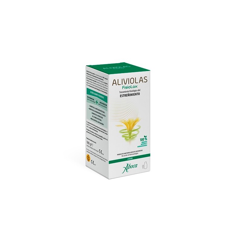 Alivio Estomacal Jarabe Aboca Alivio Fisiolax 180g - Medicina Tradicional