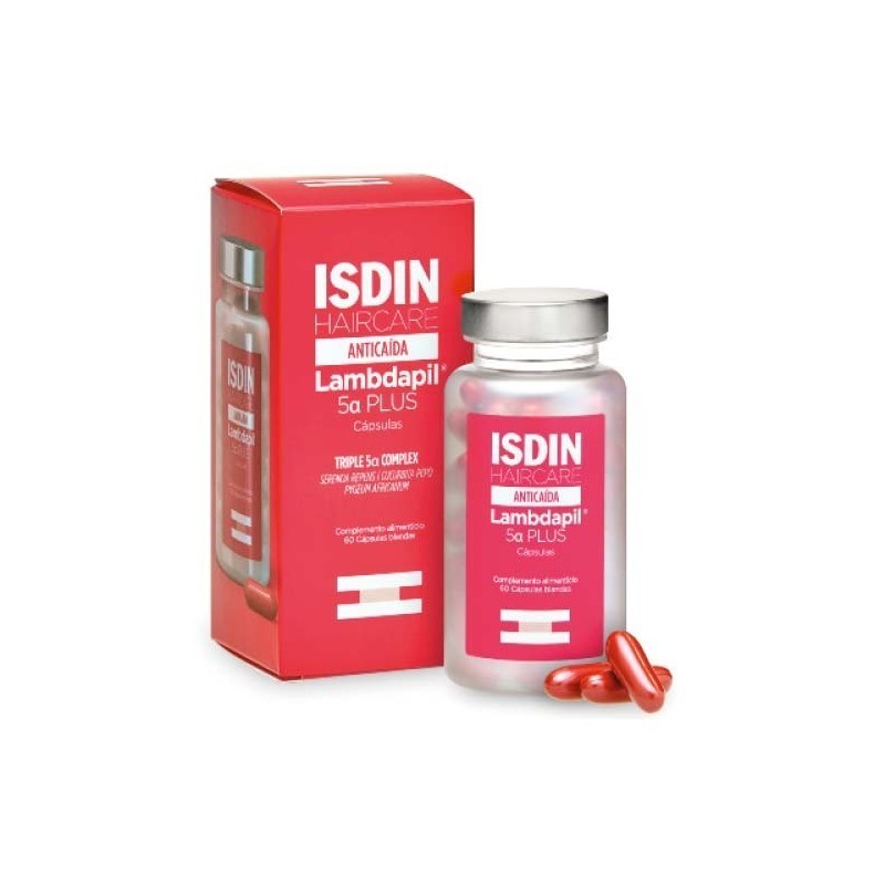 ISDIN HAIRCARE ANTICAIDA LAMBDAPIL 5 ALFA PLUS 60 CAPS BLANDAS