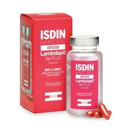 ISDIN HAIRCARE ANTICAIDA LAMBDAPIL 5 ALFA PLUS 60 CAPS BLANDAS