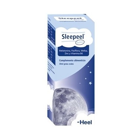 Heel Sleepeel Gotas 30 Ml - Complemento Alimenticio para Dormir - Acción Dual Liberación Dos Fases