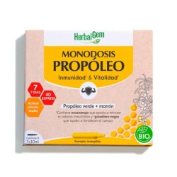 HERBALGEM PROPOLEO MONODOSIS 7 X 10 ML