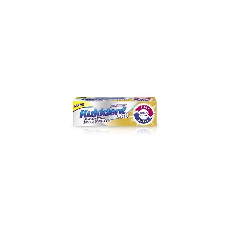 Crema Adhesiva Kukident Pro Doble Acción Neutro 60g