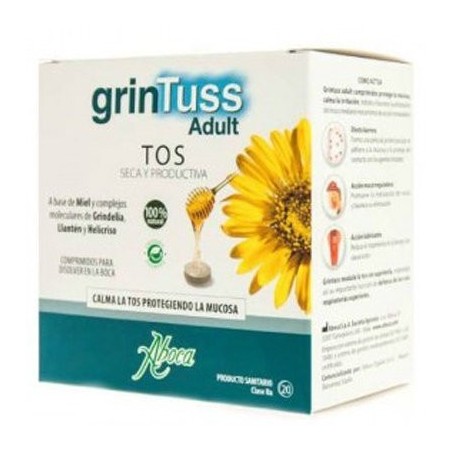 ABOCA GRINTUSS ADULTO 20 COMPRIMIDOS BUCODISPERSABLES